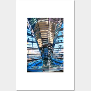 Reichstag Dome German Bundestag Berlin Germany Posters and Art